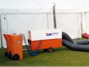 Marquee heating